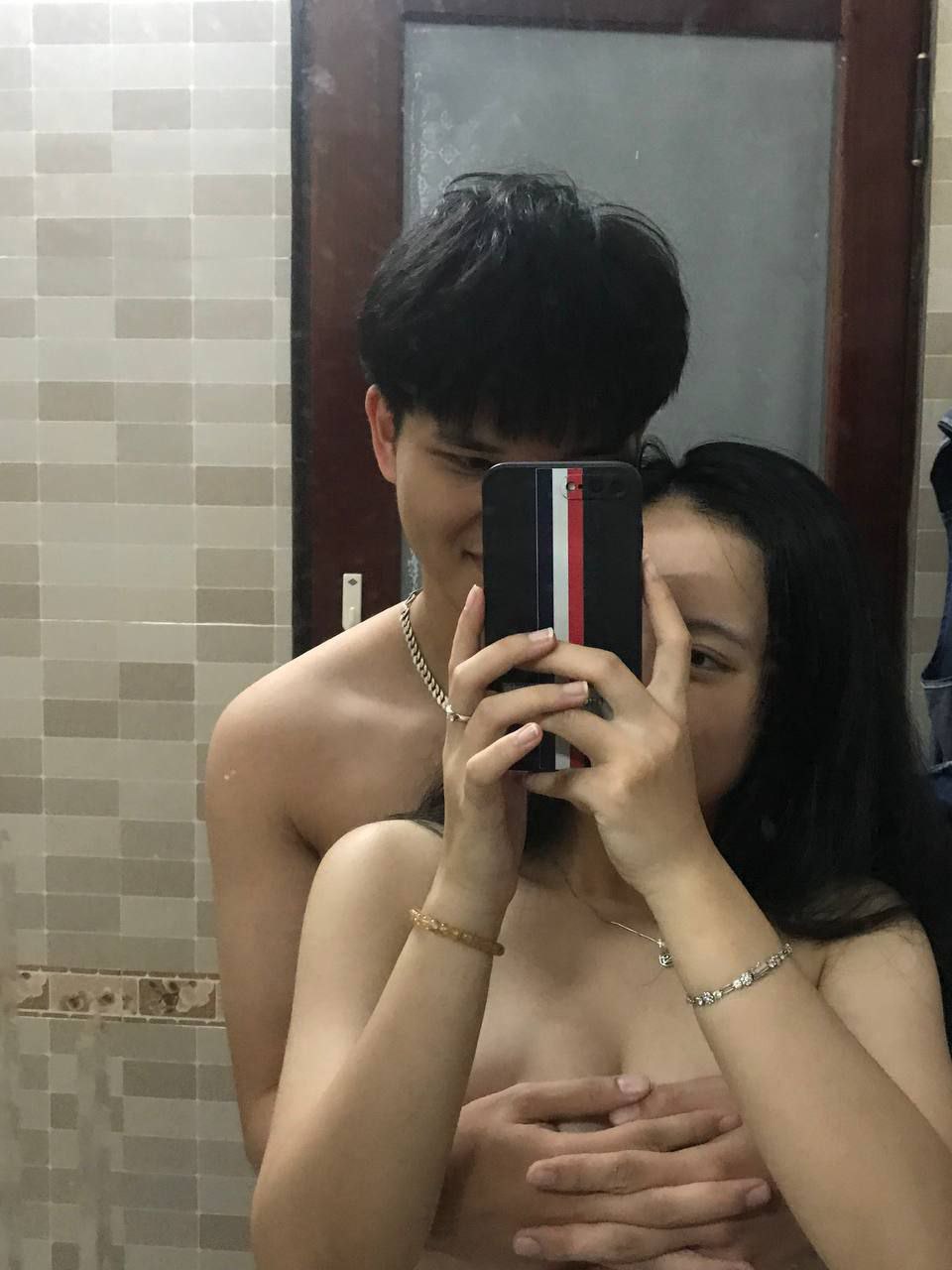 Horny Asian woman gargles Sofia Takigawa's cock. Horny Japanese slut, Sofia Takigawa, undoubtedly knows how to satisfy two fuck-sticks at the same time, and this red-hot Japan xxx porn gig with her and 2 boys ready to plow her stiff